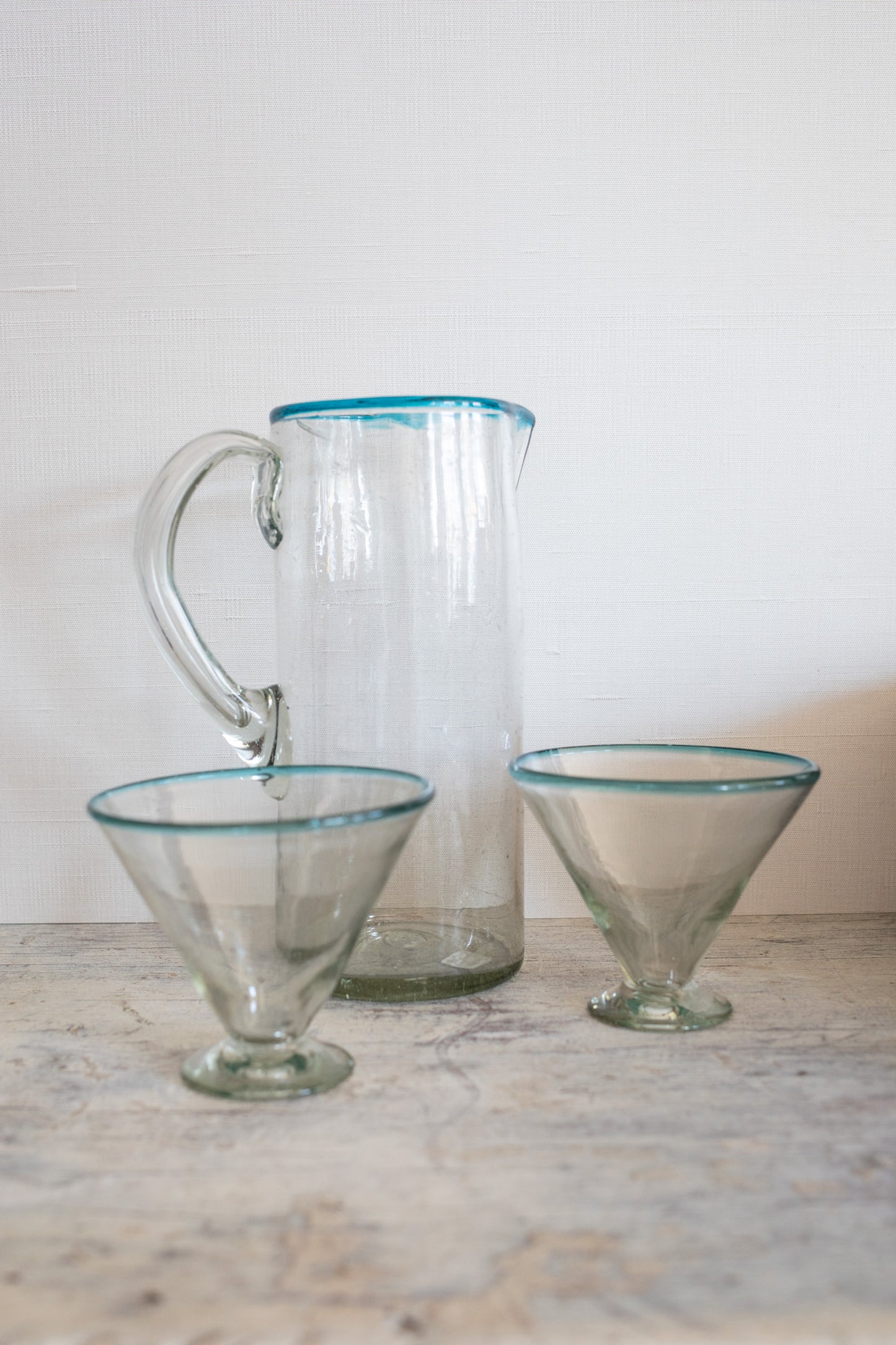 Aqua Rim Pitcher