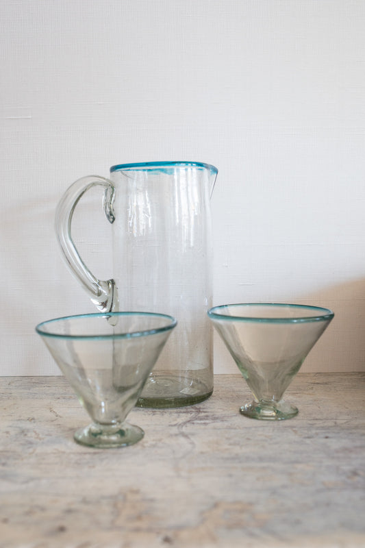 Aqua Rim Pitcher