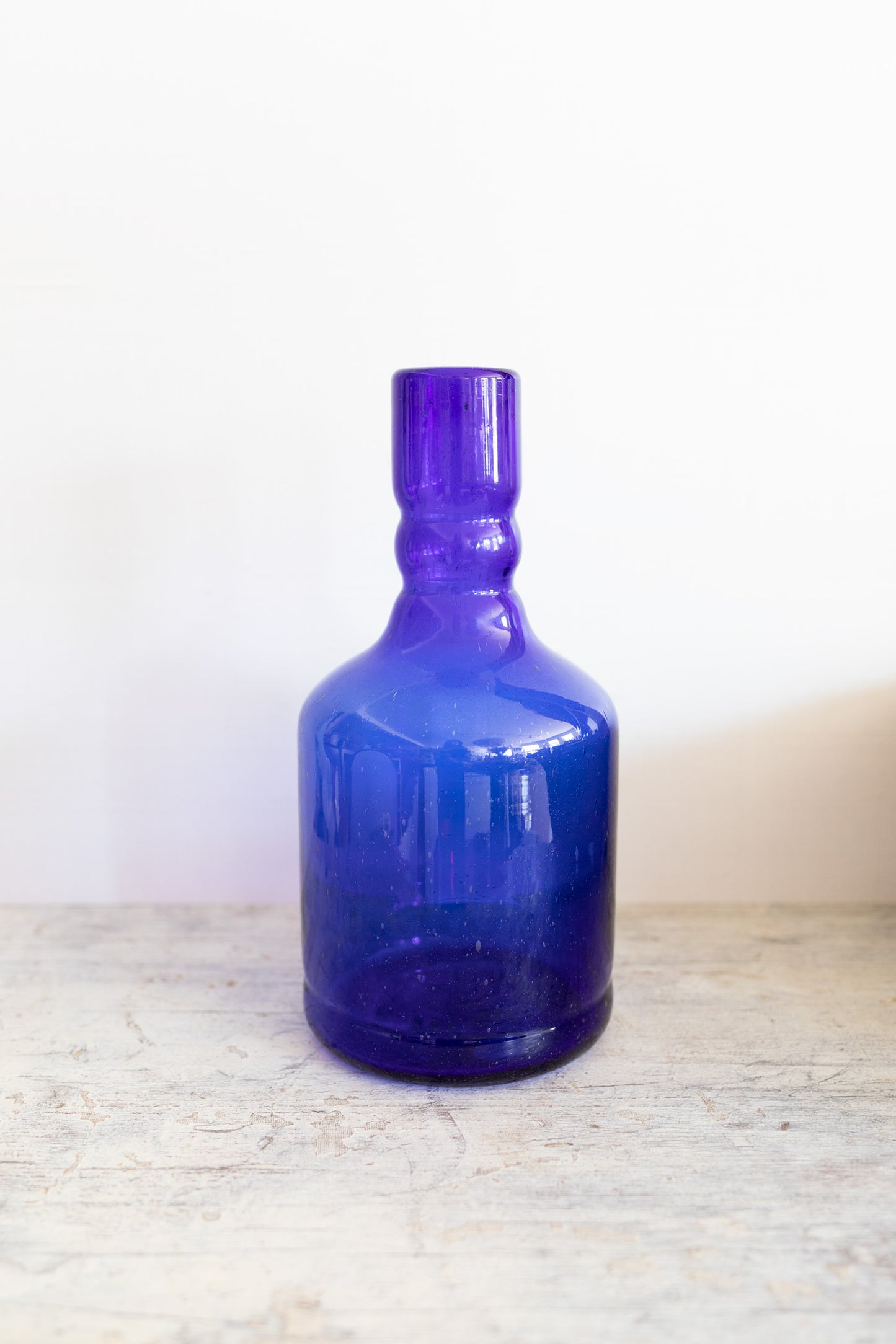 Blue Glass Decanter