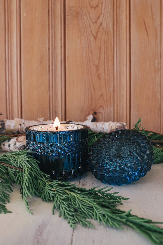 Blue Spruce Petite Shimmer Candle
