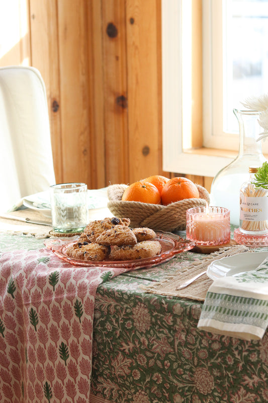 Roza Curry Leaves Tea Towel