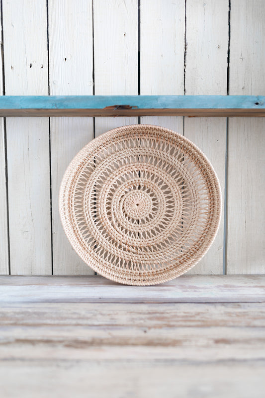 Round Woven Tray