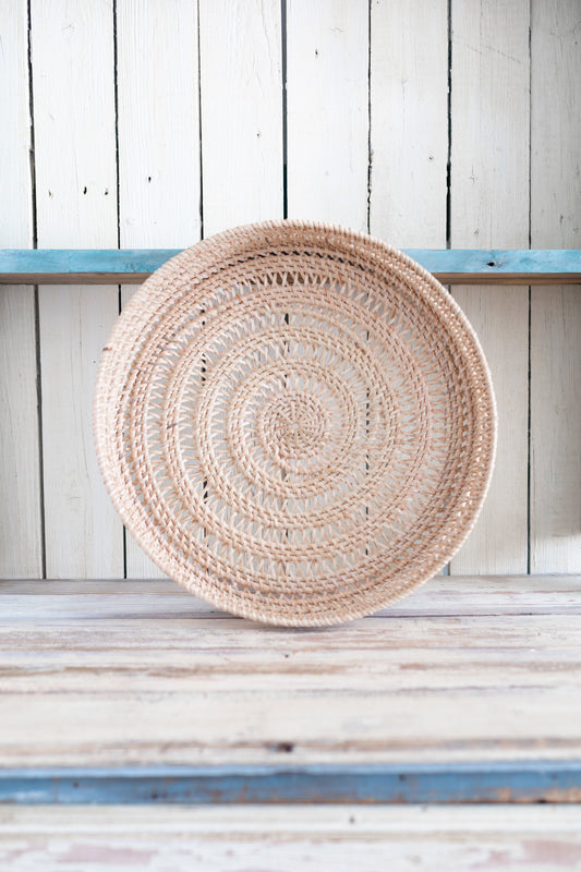 Round Woven Tray