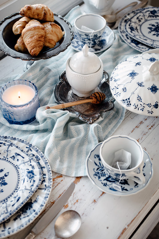 Vintage Blue Danube Cup & Saucer