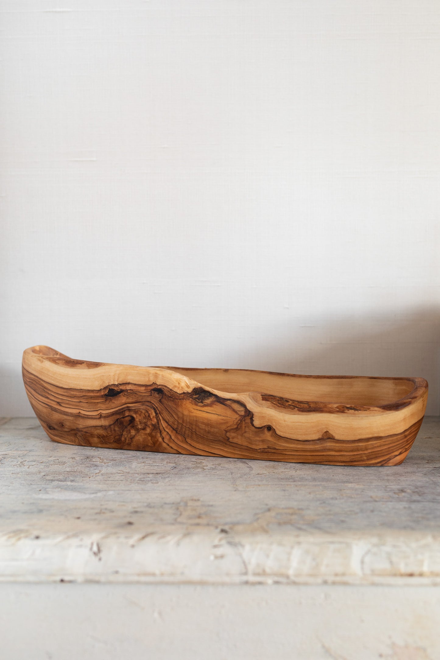 Olive Wood Bread Basket