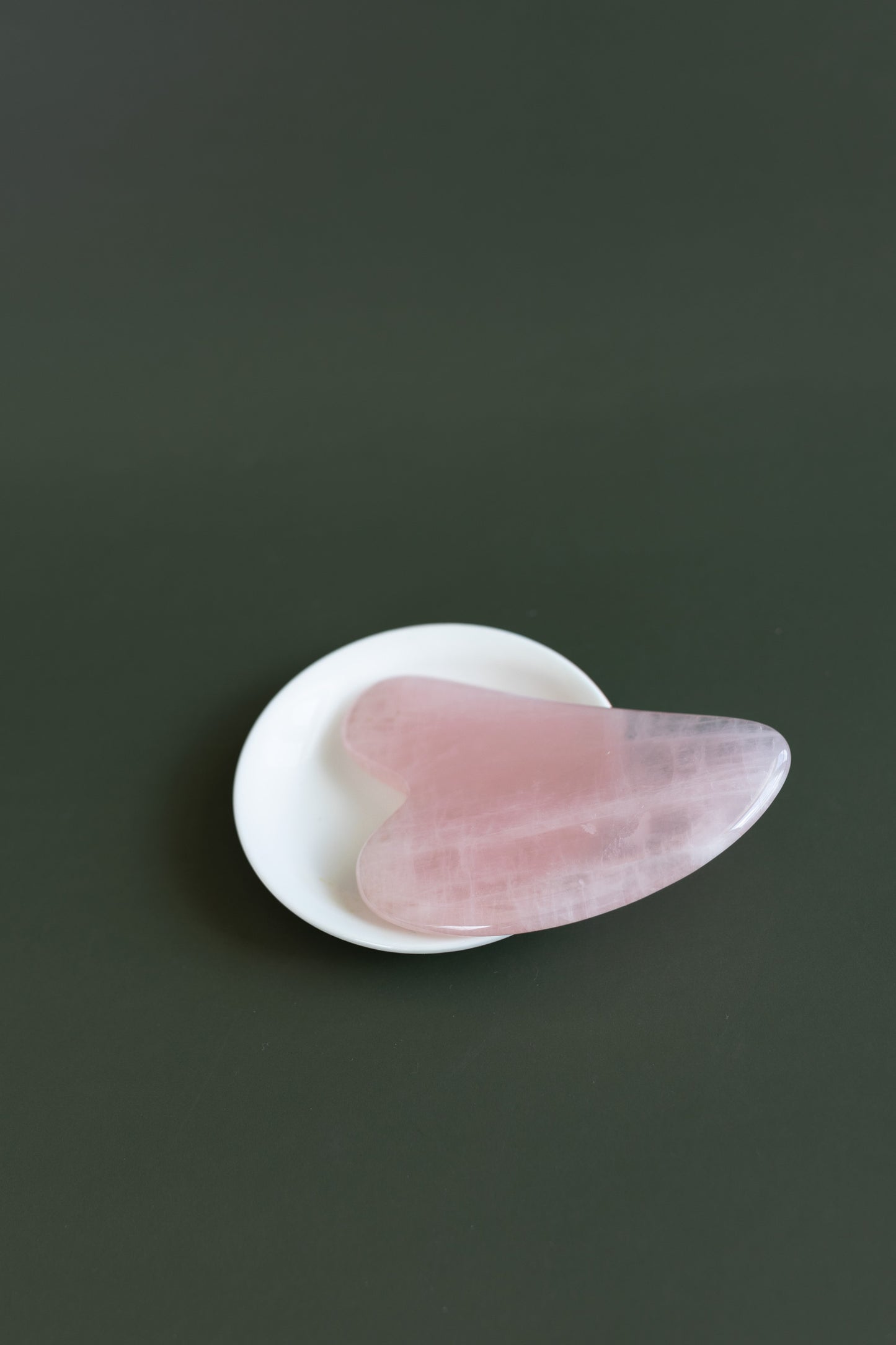 Rose Quartz Gua Sha Facial Lifting Tool