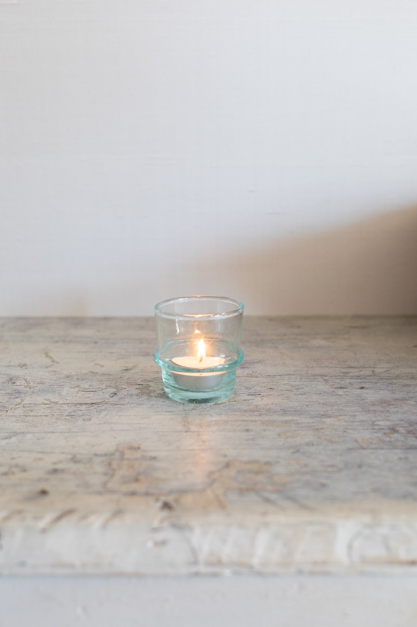Glass Tea Light Holder