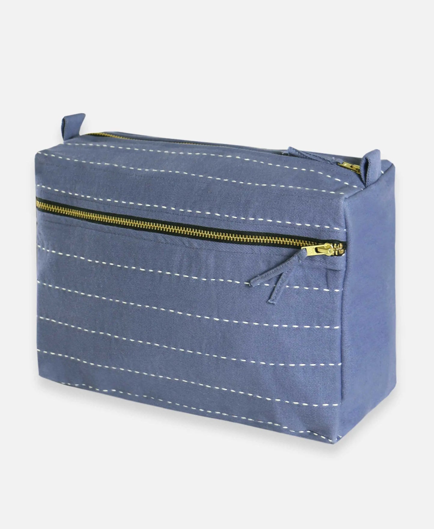 Large Pin-Stitch Toiletry Bag