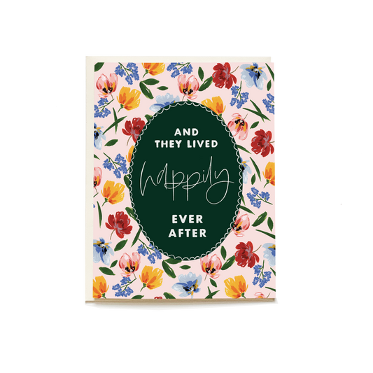 Storybook Ending Wedding Card