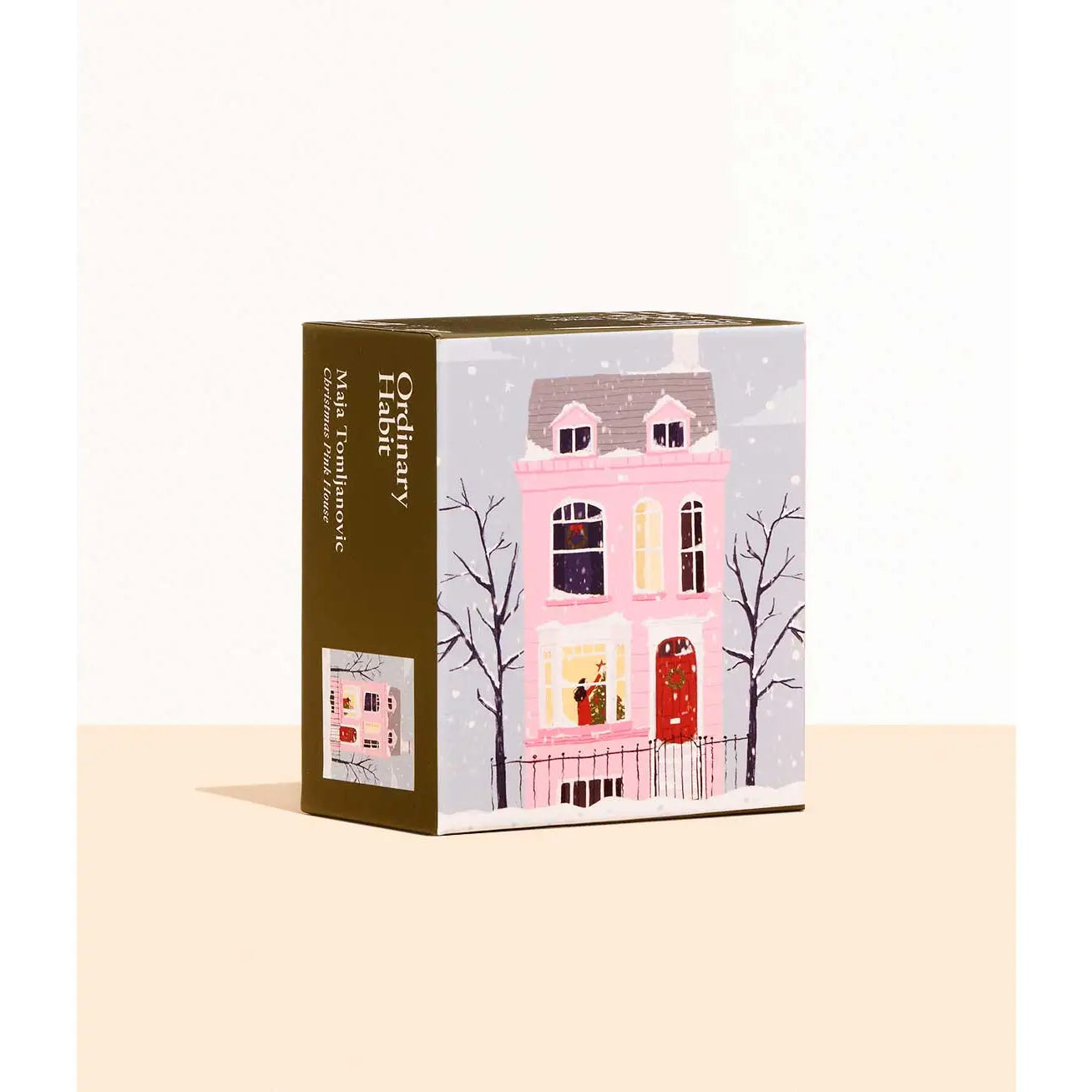 Christmas Pink House Puzzle