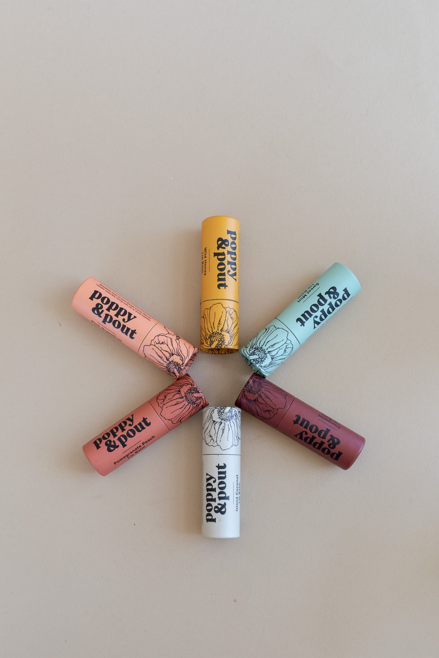 Pomegranate Peach Lip Balm