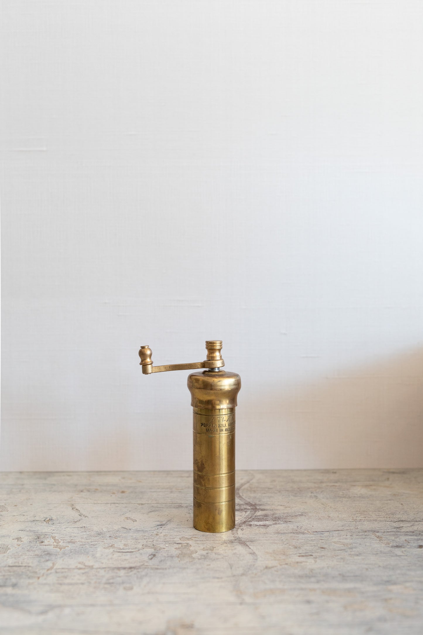 4" Personal Brass Pepper Mill