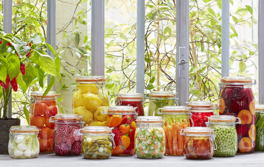 3L Rounded French Glass Storage Jar