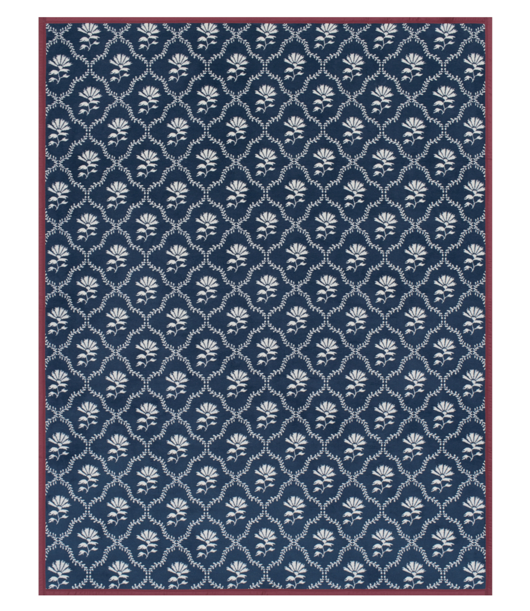 Floral Trellis Blanket: Original