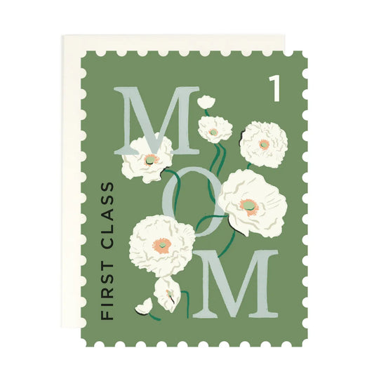 First Class Mom Card