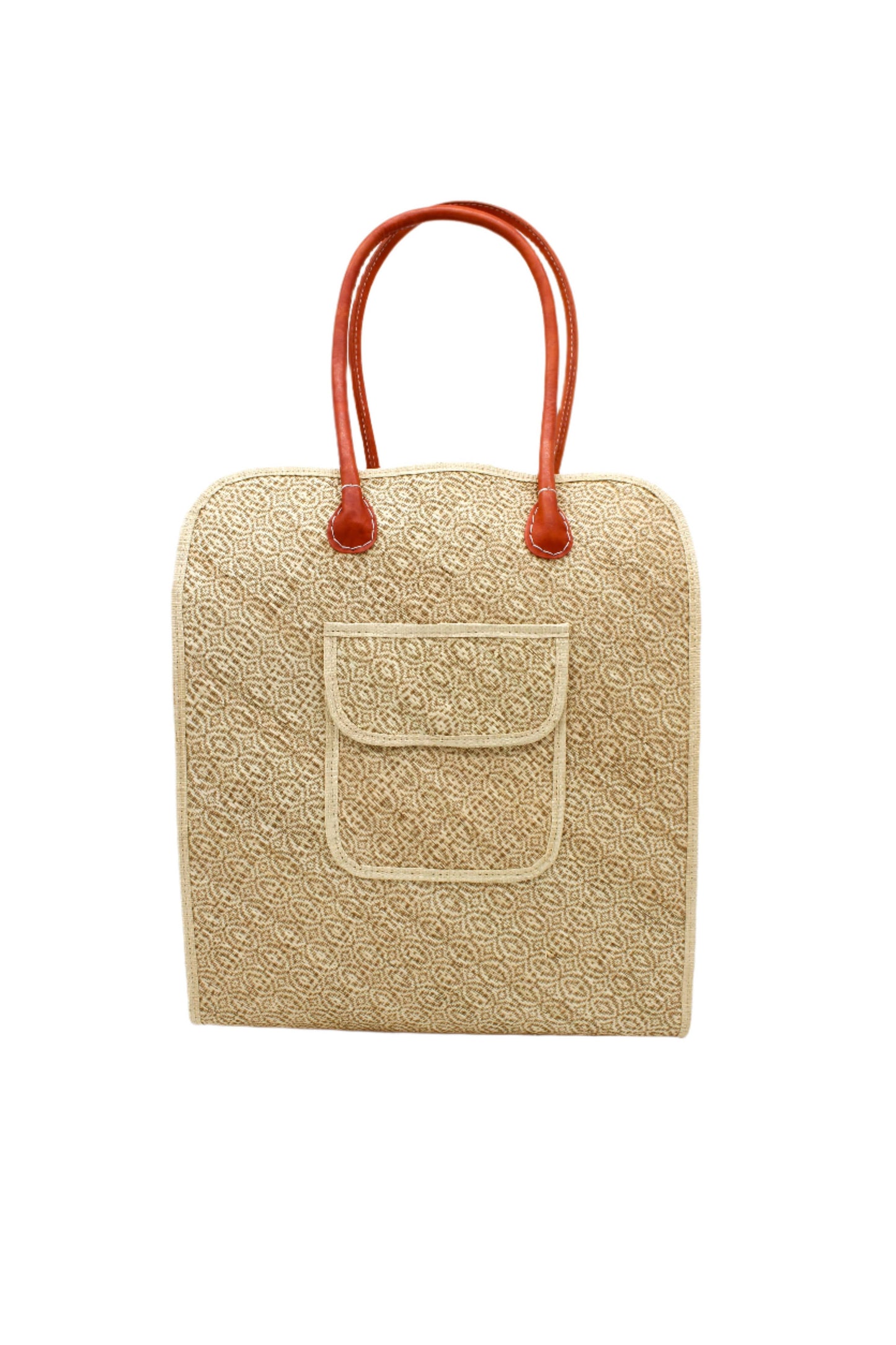Josephine Natural Woven Straw Shoulder Bag