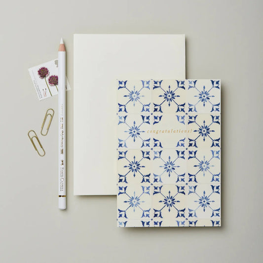 Ercu Tile Congratulations Card