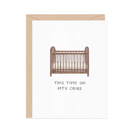 MTV Cribs New Baby Card