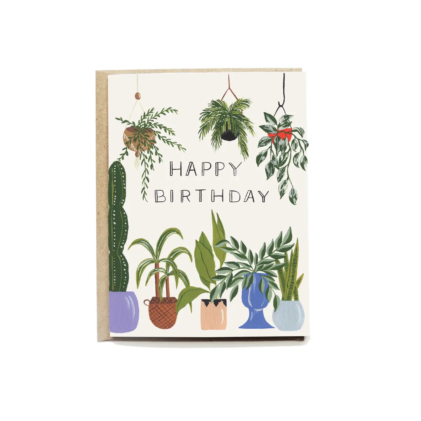 Plant Lover Birthday Greeting Card