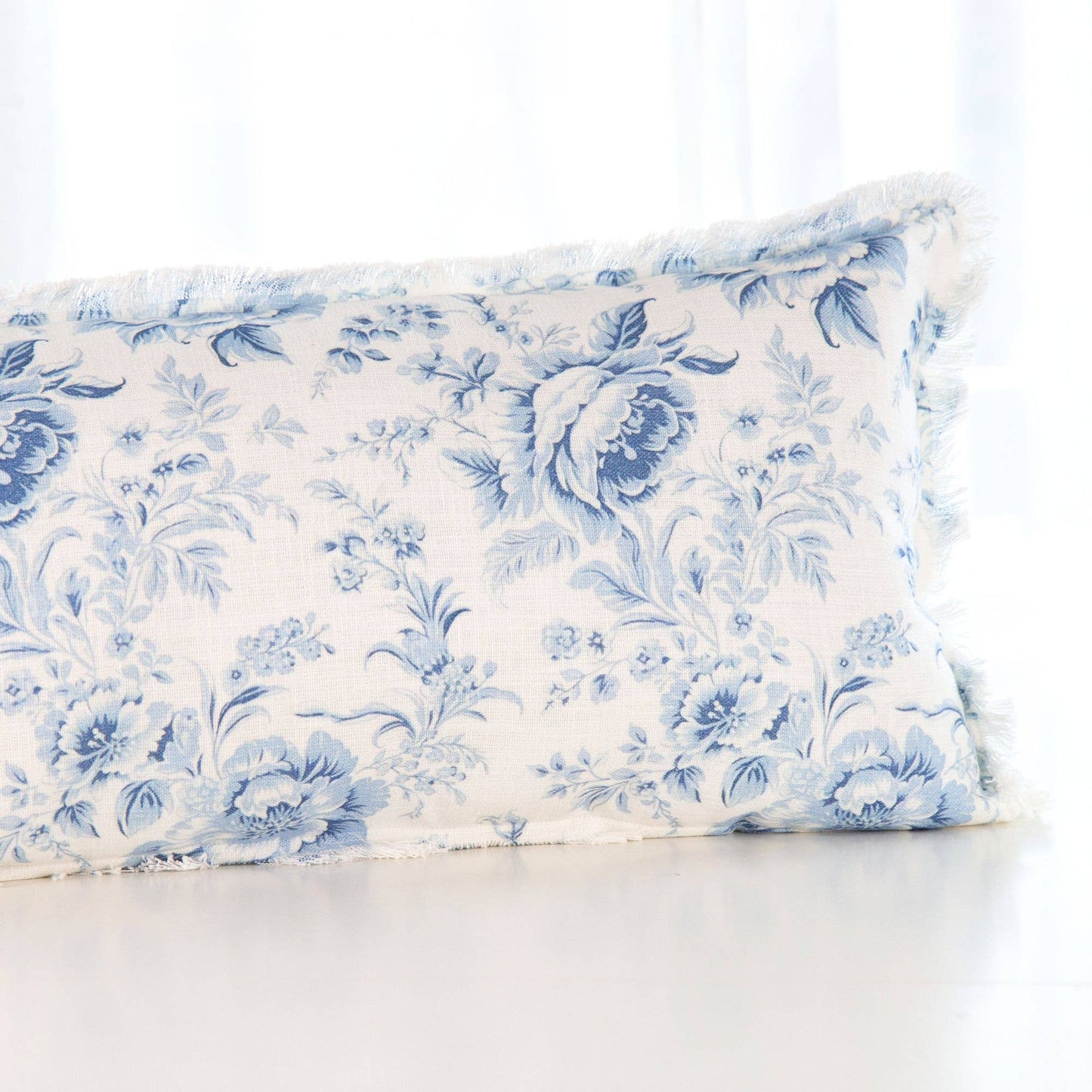 Charlotte Vintage French Floral Toile Pillow