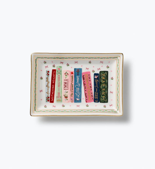 Ladies Night Book Club Porcelain Catchall Tray