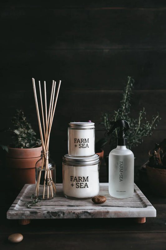 Grapefruit + Sea Salt Candle