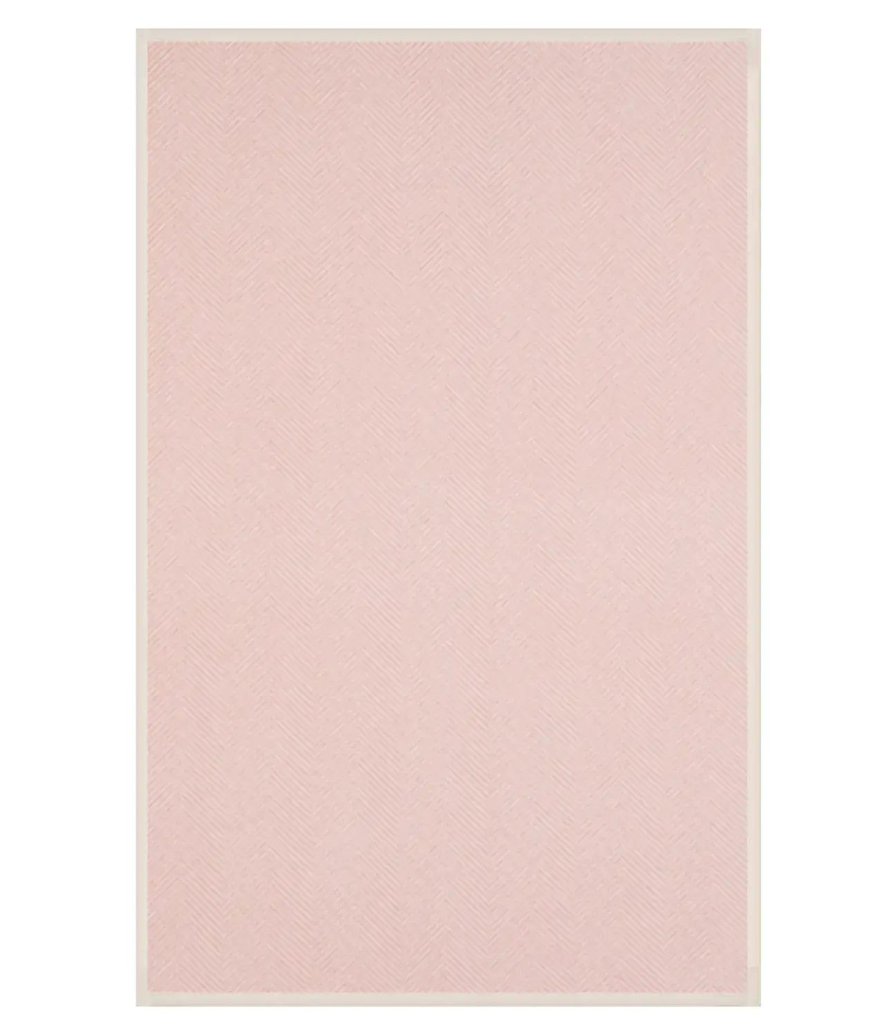 Harborview Herringbone Blush Blanket: Original