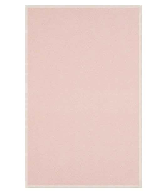 Harborview Herringbone Blush Blanket: Midi