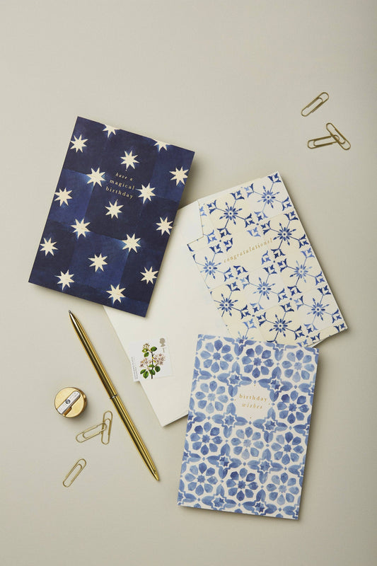 Ecru Tile Congratulations Card