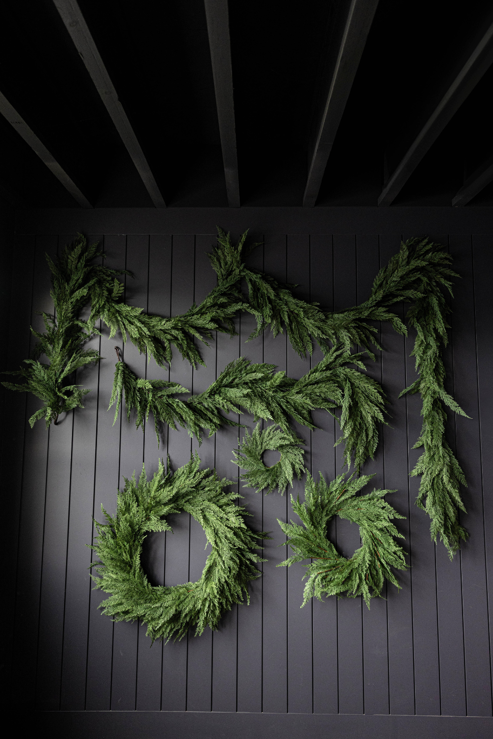 Cypress Leaf Full Real Touch Wreath