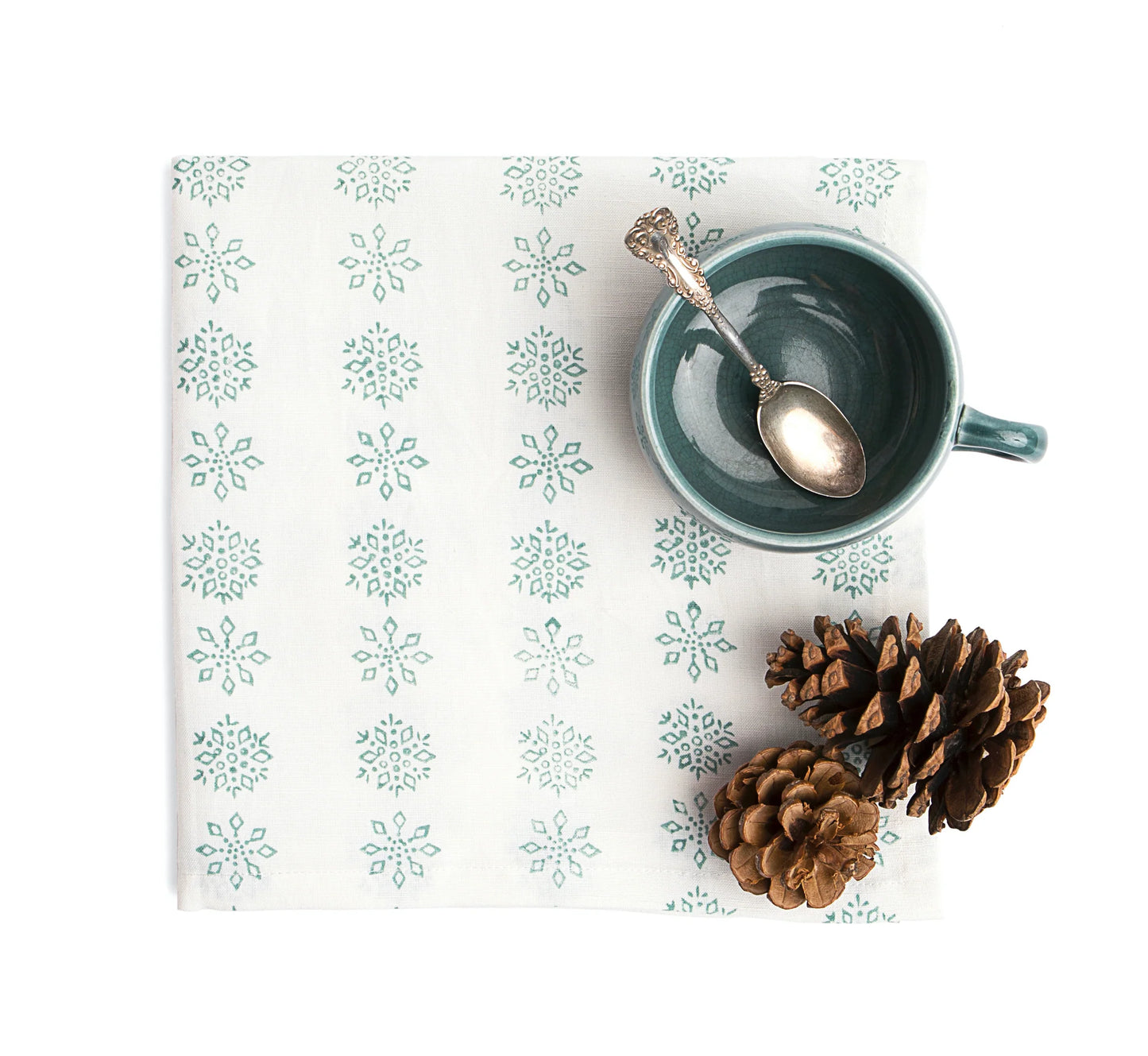 Falling Snowflakes Tablecloth