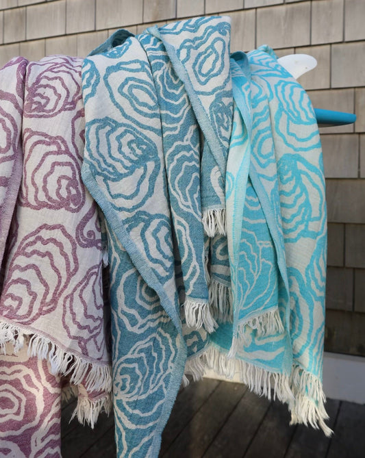 Oyster Restoration Towel Pink