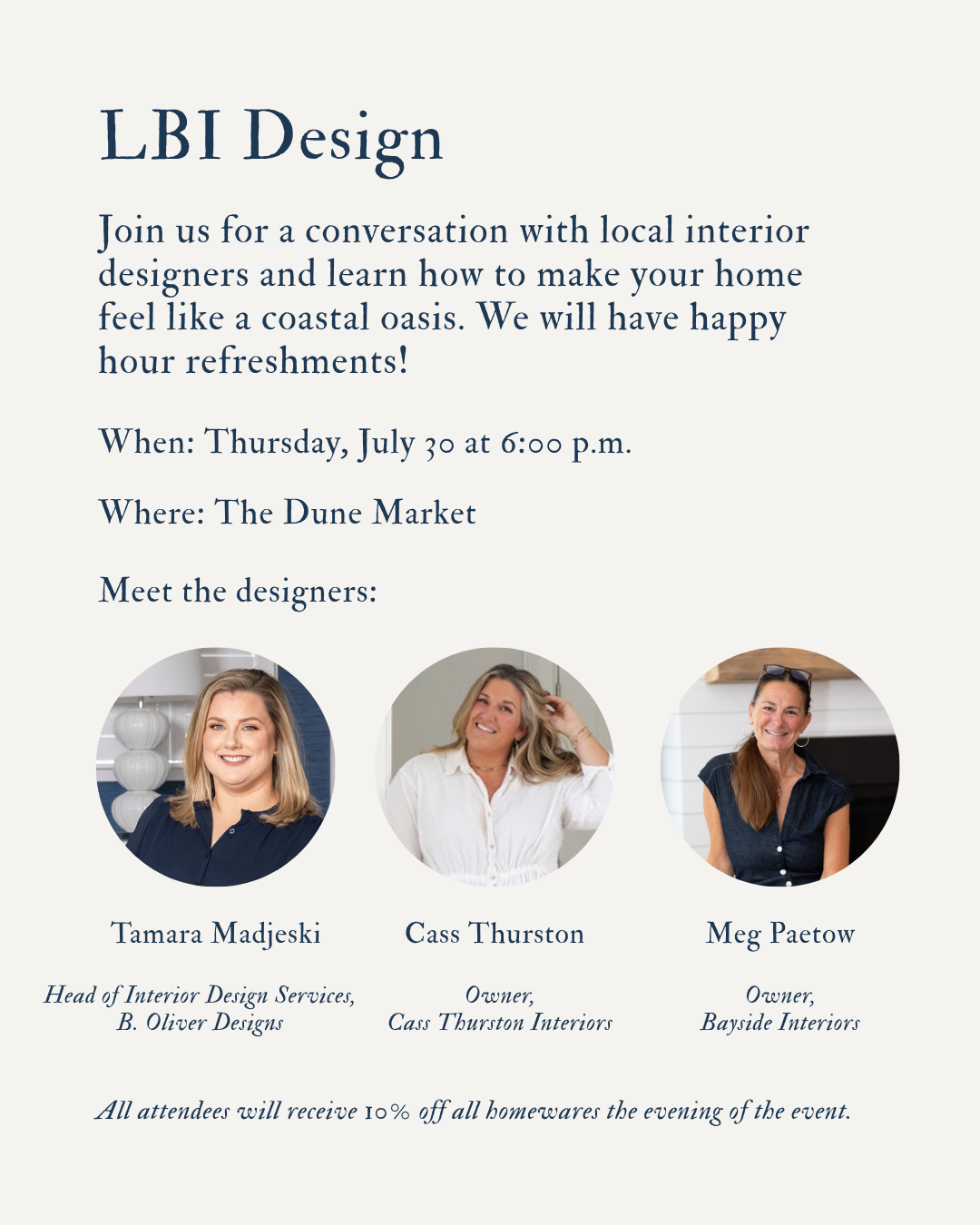 LBI Design Roundtable Event