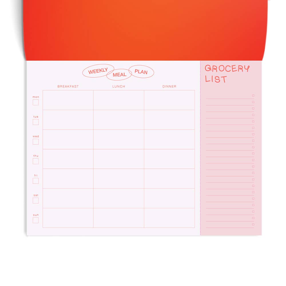 Tomato Weekly Meal Planner & Grocery List