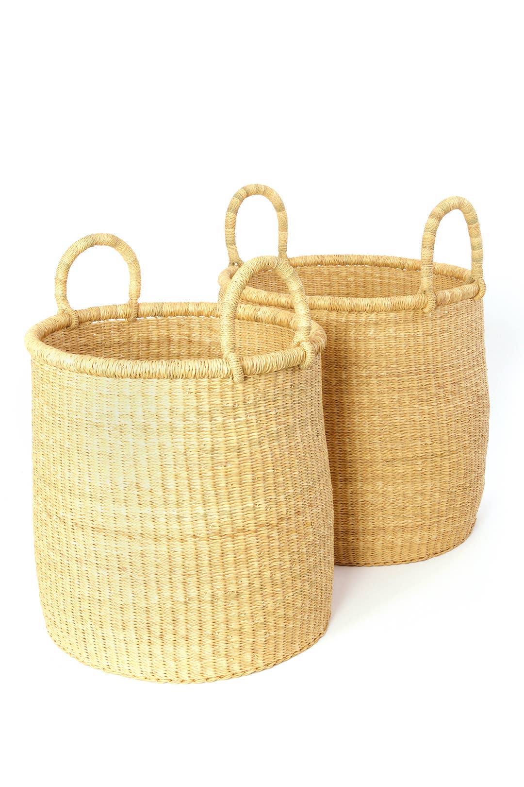 All Natural Elephant Grass Baskets