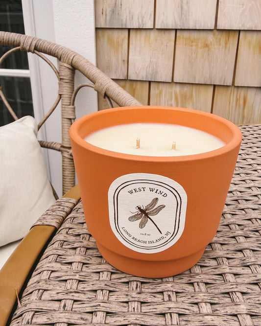 West Wind Terracotta Candle