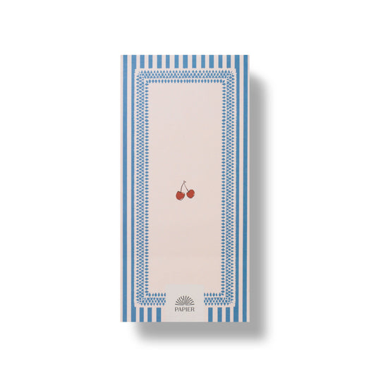 Cherry Shopping List Pad