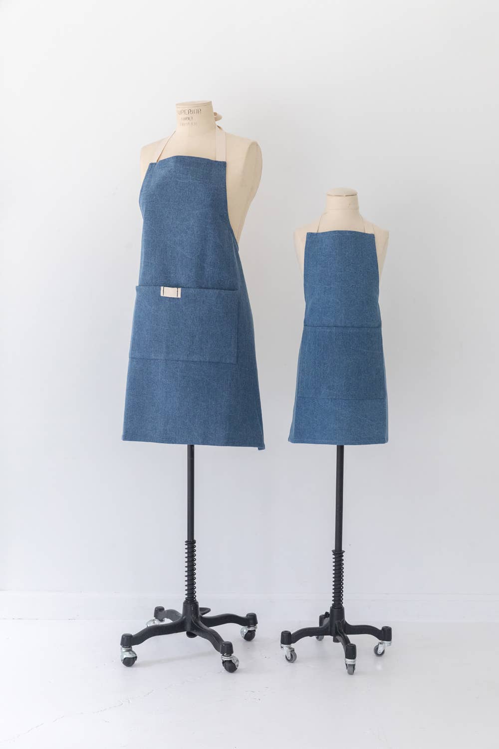 Millworks Collection Light Denim Adult Apron