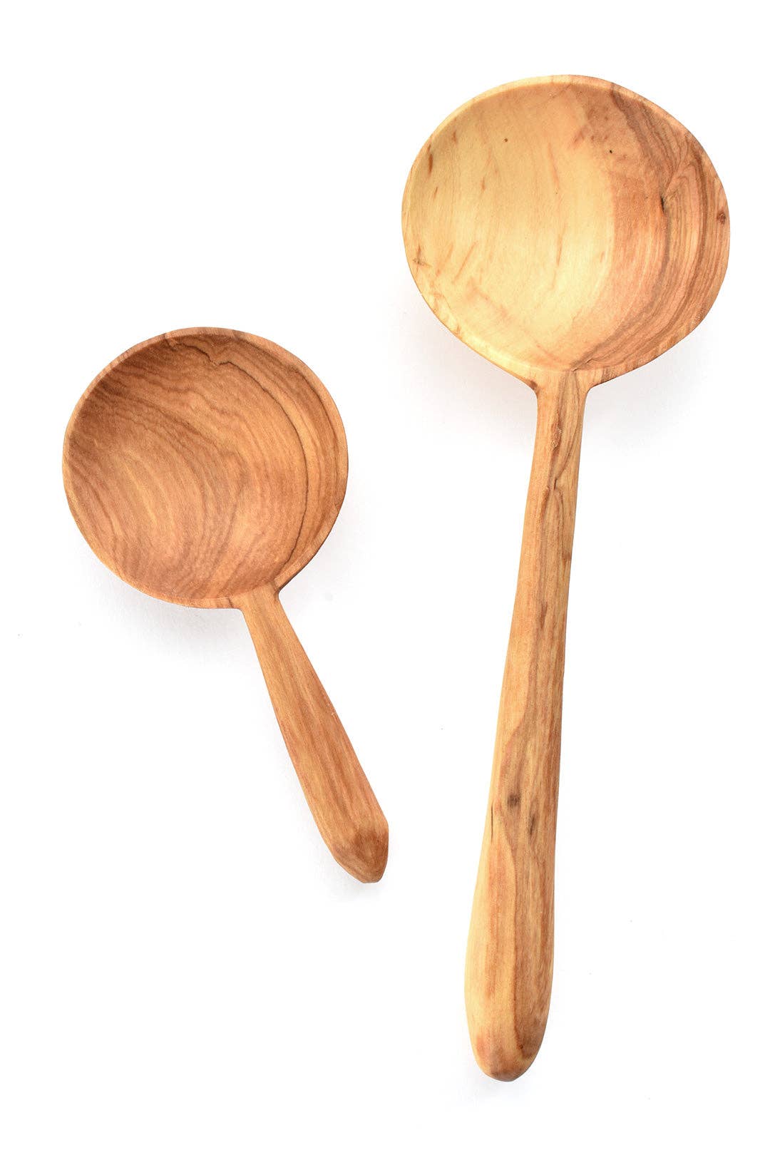 Wild Olive Wood Pendulum Spoons: Small