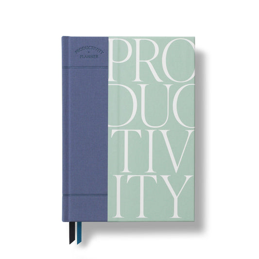 Modern Serif A5 Fabric Undated Productivity Planner