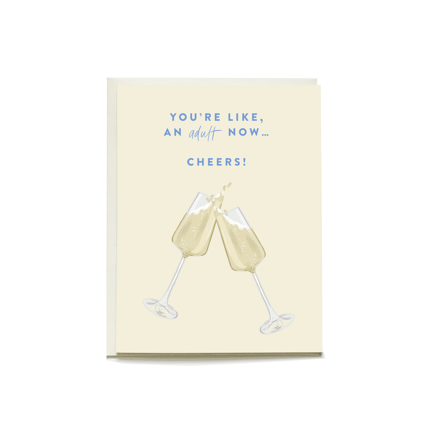 Champagne Greeting Card