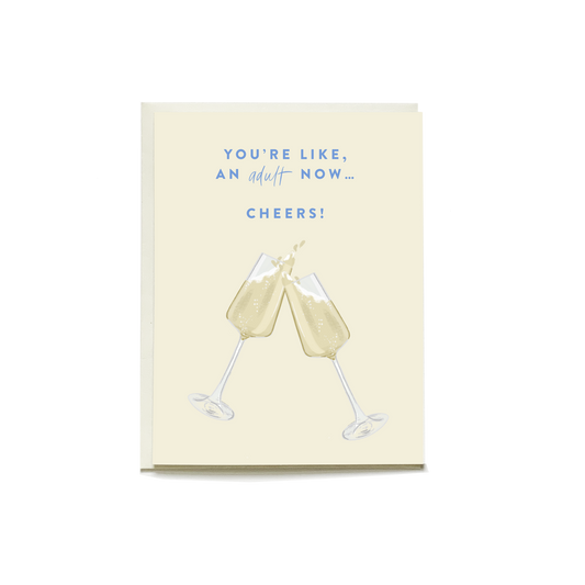 Champagne Greeting Card