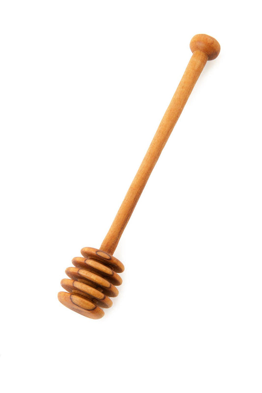 Wild Olive Wood Honey Dipper