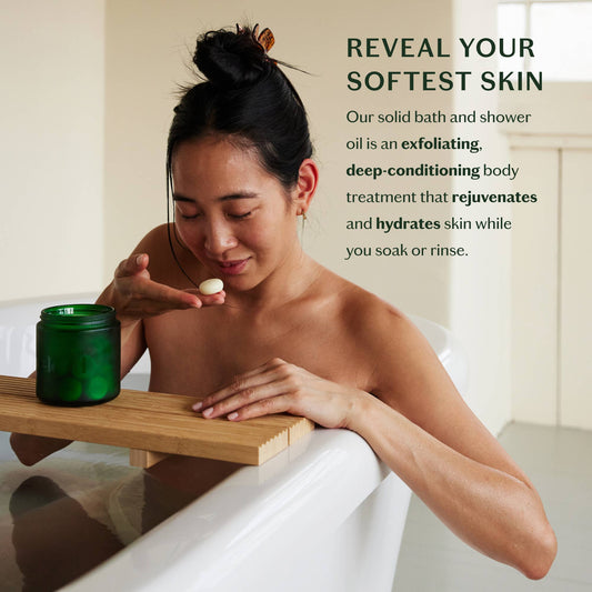 Sleep Pebble Deep Moisturizing Solid Bath & Shower Oil