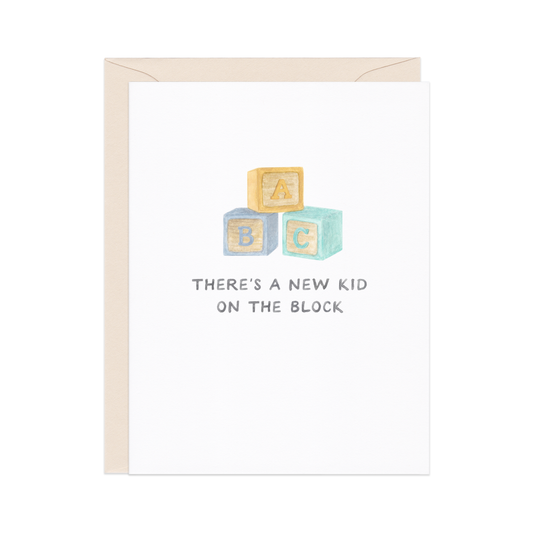 New Kid On The Block Card