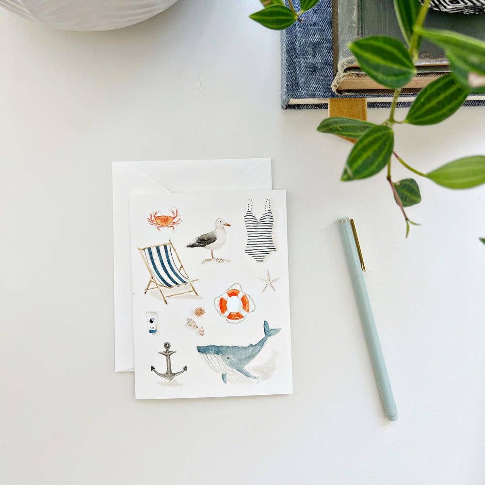 Seaside Notecards Set