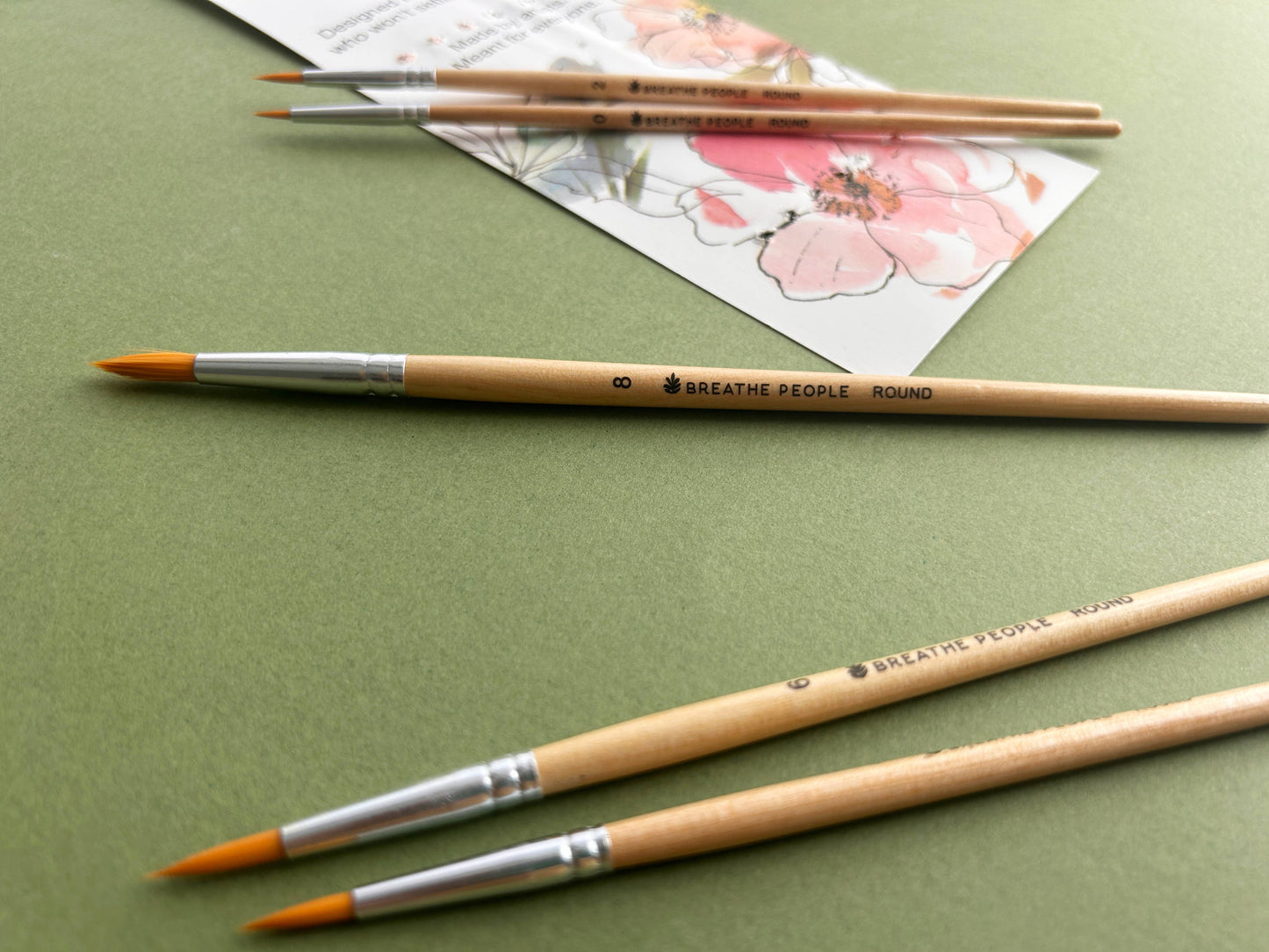 5-Piece Watercolor Brush Set