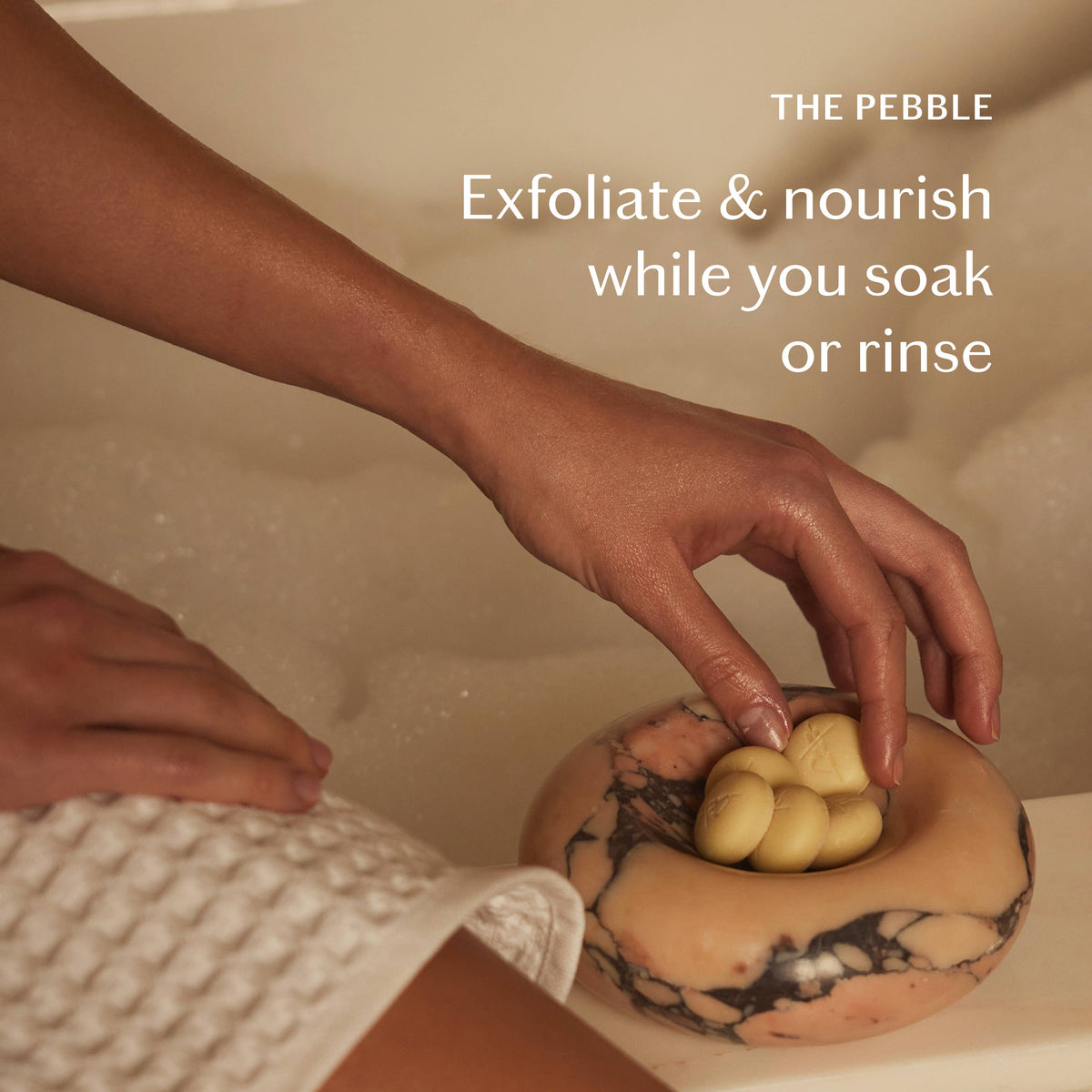 Palo Santo & Vetiver Pebble Shower Oil