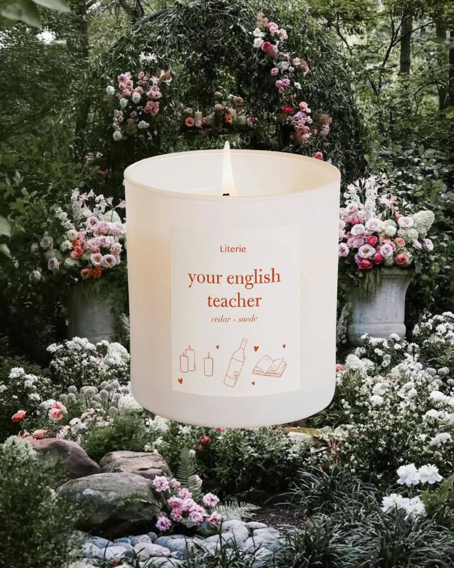 Your English Teacher Candle