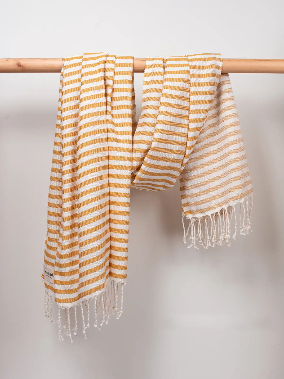 Sorrento Holiday Hammam Towel - Mustard